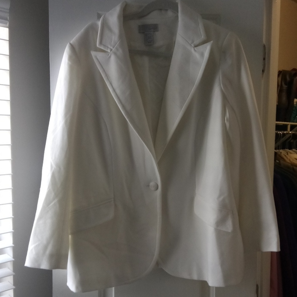 White Blazer